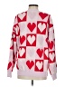 shopthemint.com Hearts Pink Pullover Sweater Size S - photo 2