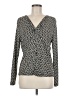 Worth 100% Silk Silver Blouse Size M - photo 1