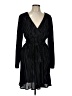 Unbranded 100% Polyester Black Cocktail Dress Size L - photo 1