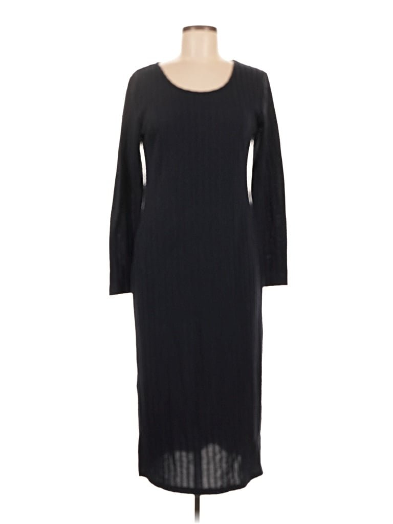 Pre-owned Ekouaer Casual Dress In Black