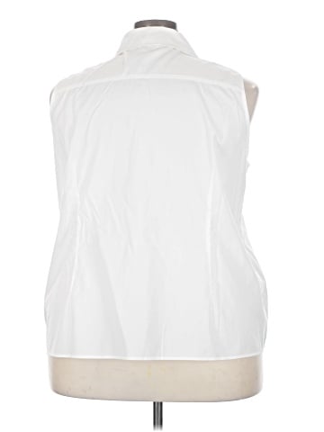 Coldwater Creek Sleeveless Button-Down Shirt (view 2)