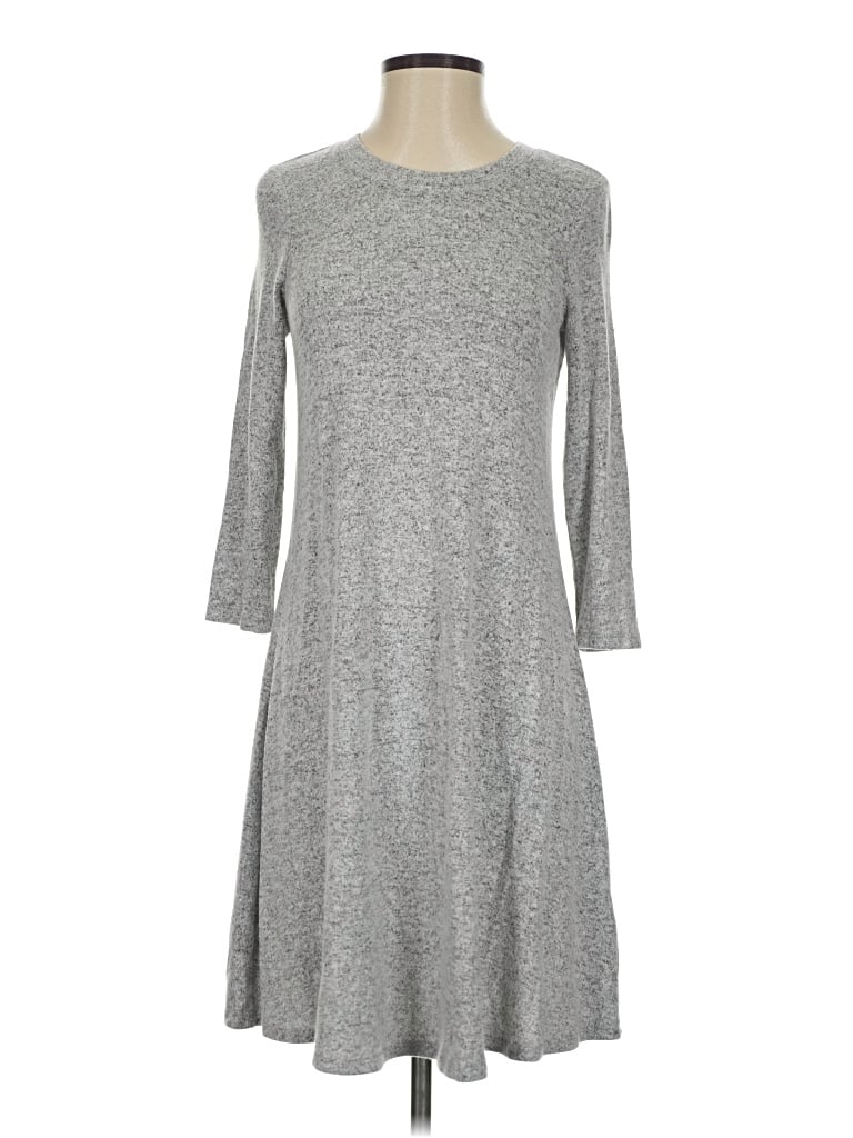 Pre-owned Fortune + Ivy Casual Dress In Gray