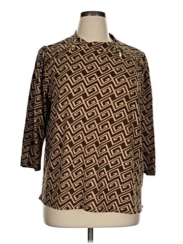 Como Blu 3/4 Sleeve T-Shirt (view 1)