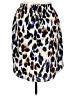 Shein Curve 100% Polyester Animal Print Blue Casual Skirt Size 1X - photo 1