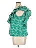 Universal Thread 100% Cotton Green Sleeveless Blouse Size XL - photo 5