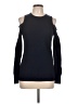 The Cashmere Project 100% Cashmere Black Cashmere Pullover Sweater Size L - photo 1