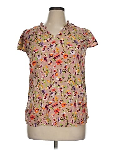 Evri Short Sleeve Blouse (view 1)