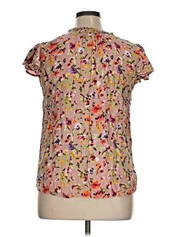 Evri Short Sleeve Blouse (view 2)