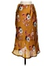 Forgotten Grace 100% Polyester Floral Gold Casual Skirt Size XS - photo 1