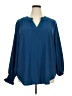 Unbranded Blue Long Sleeve Blouse Size 4X - photo 1