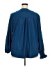 Unbranded Blue Long Sleeve Blouse Size 4X - photo 2