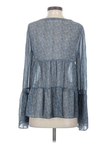 Robert Rodriguez Long Sleeve Silk Top (view 2)
