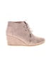 TOMS Gray Tan Ankle Boots Size 8 1/2 - photo 1
