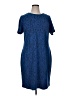 PREMISE Blue Casual Dress Size 1X - photo 1