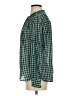 J.Crew Checkered-gingham Green Long Sleeve Blouse Size 4 - photo 5
