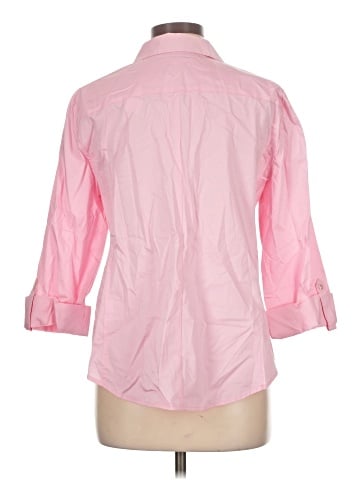 NY&C 3/4 Sleeve Button-Down Shirt (view 2)