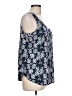 Faded Glory 100% Polyester Blue Tank Top Size L - photo 4