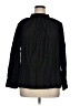 Shein Curve Black Long Sleeve Blouse Size 0X - photo 1