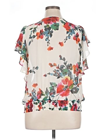 Black Rainn Short Sleeve Blouse (view 2)