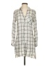 Cloth & Stone 100% Rayon Ivory Long Sleeve Button-Down Shirt Size XS - photo 1