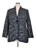 Dennis by Dennis Basso Tweed Blue Blazer Size 18 - photo 1