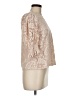 Sundance Tan 3/4 Sleeve Blouse Size M - photo 4