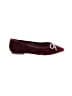 Larroudé Burgundy Flats Size 7 1/2 - photo 1