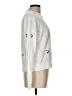 Kule Hearts White Pullover Sweater Size L - photo 4