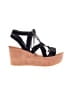 Steve Madden Black Wedges Size 8 1/2 - photo 1