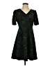 Lark & Ro Animal Print Green Cocktail Dress Size 4 - photo 1