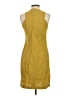 Assorted Brands Solid Yellow Casual Dress Size S - photo 2