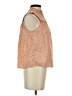 Joie 100% Cotton Orange Sleeveless Blouse Size S - photo 4