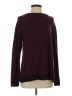 Lands' End 100% Cotton Burgundy Pullover Sweater Size S - photo 1