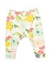 Cloud Island 100% Cotton Floral Ivory Casual Pants Size 0-3 mo - photo 1