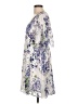 Maison Tara 100% Polyester Floral Ivory Cocktail Dress Size 12 - photo 5