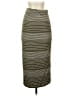 Max Studio Stripes Green Casual Skirt Size XS - photo 1