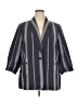 Lane Bryant Stripes Gray Blazer Size 18 - photo 1
