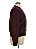 Forever 21 Plus 100% Polyester Solid Burgundy Jacket Size 1X - photo 4