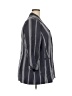 Lane Bryant Stripes Gray Blazer Size 18 - photo 4