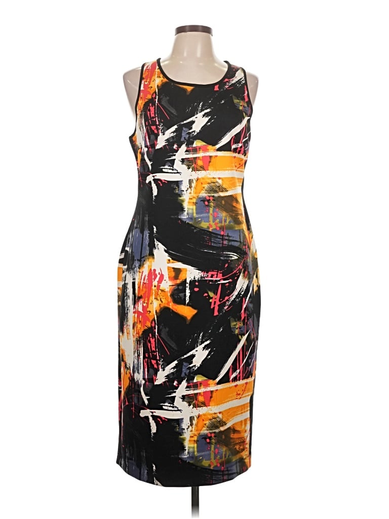 Pre-owned H&m Cocktail Dress In Black