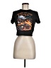 Shein Black Short Sleeve T-Shirt Size 6 - photo 1