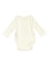 Amazon Essentials Solid Ivory Long Sleeve Onesie Size 6-9 mo - photo 2