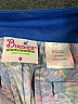 Birdies 100% Polyester Paisley Blue Shorts Size 0 - photo 3