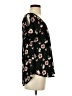 Sienna Sky 100% Polyester Black Short Sleeve Blouse Size S - photo 4