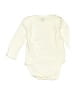 Amazon Essentials 100% Cotton Ivory Long Sleeve Onesie Size 6-9 mo - photo 1