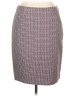 Le Suit 100% Polyester Houndstooth Burgundy Casual Skirt Size 16 Petite - photo 1