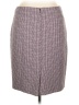 Le Suit 100% Polyester Houndstooth Burgundy Casual Skirt Size 16 Petite - photo 2