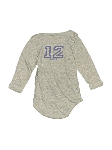 Petit Bateau Long Sleeve Onesie (view 2)