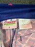 Birdies and Bows 100% Polyester Argyle Purple Shorts Size 2 - photo 3
