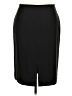 Classiques Entier Solid Black Formal Skirt Size 16 - photo 1